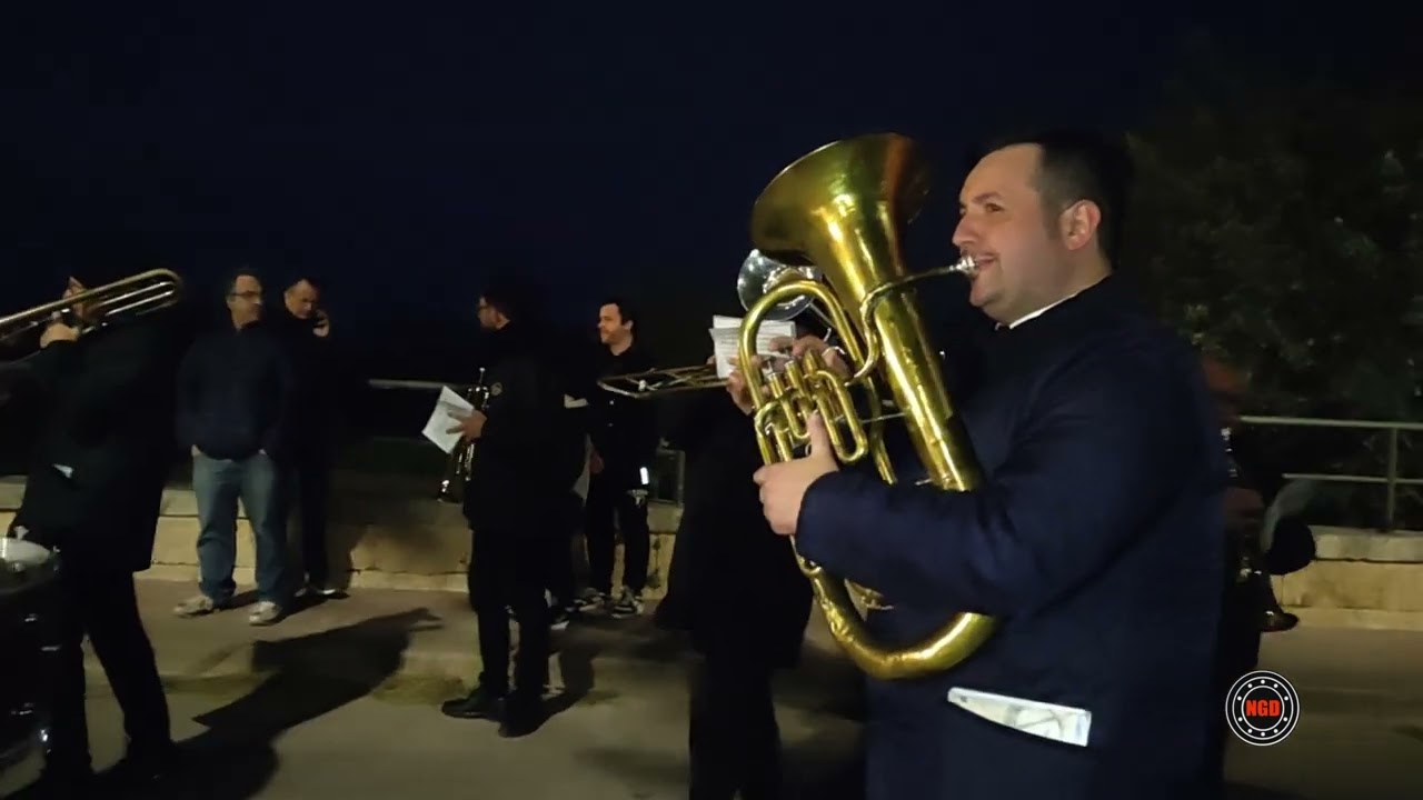 marcia Funebre Una Lagrima Sulla tomba di mia madre banda di Noicattaro Puccini 30/3/24 Noicattaro