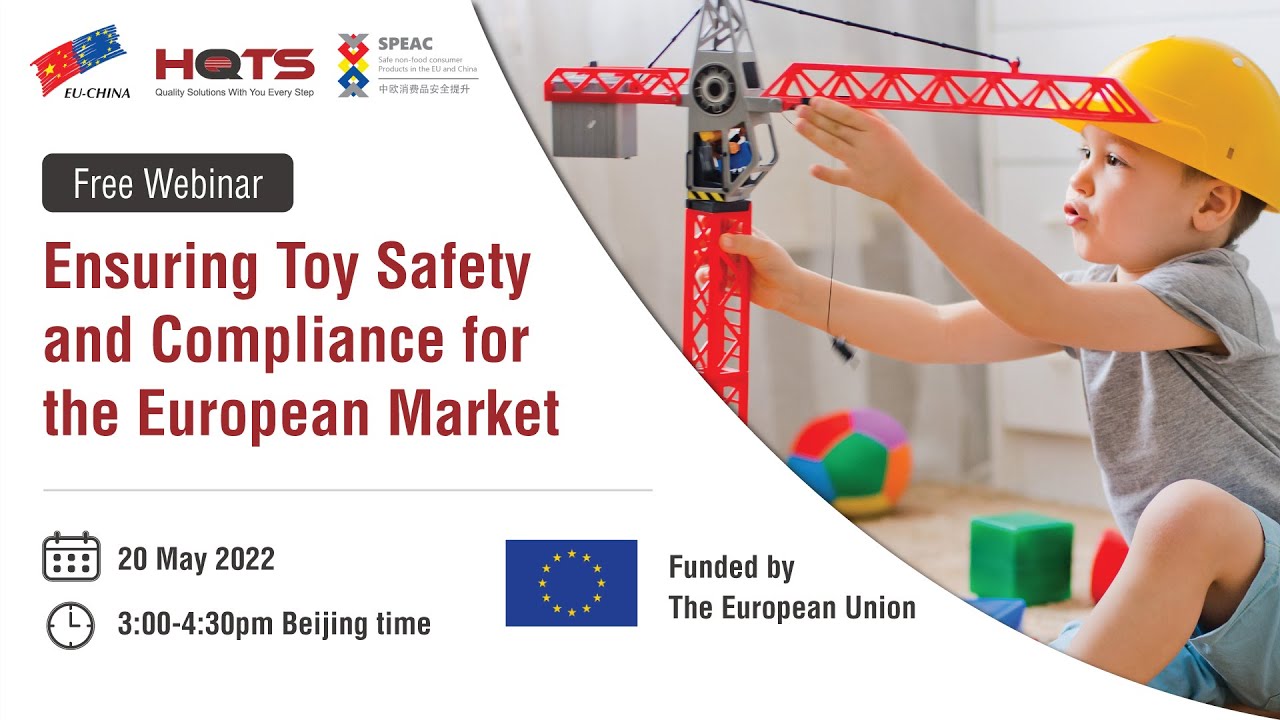 Webinar: Ensuring Toy safety and Compliance for the European market