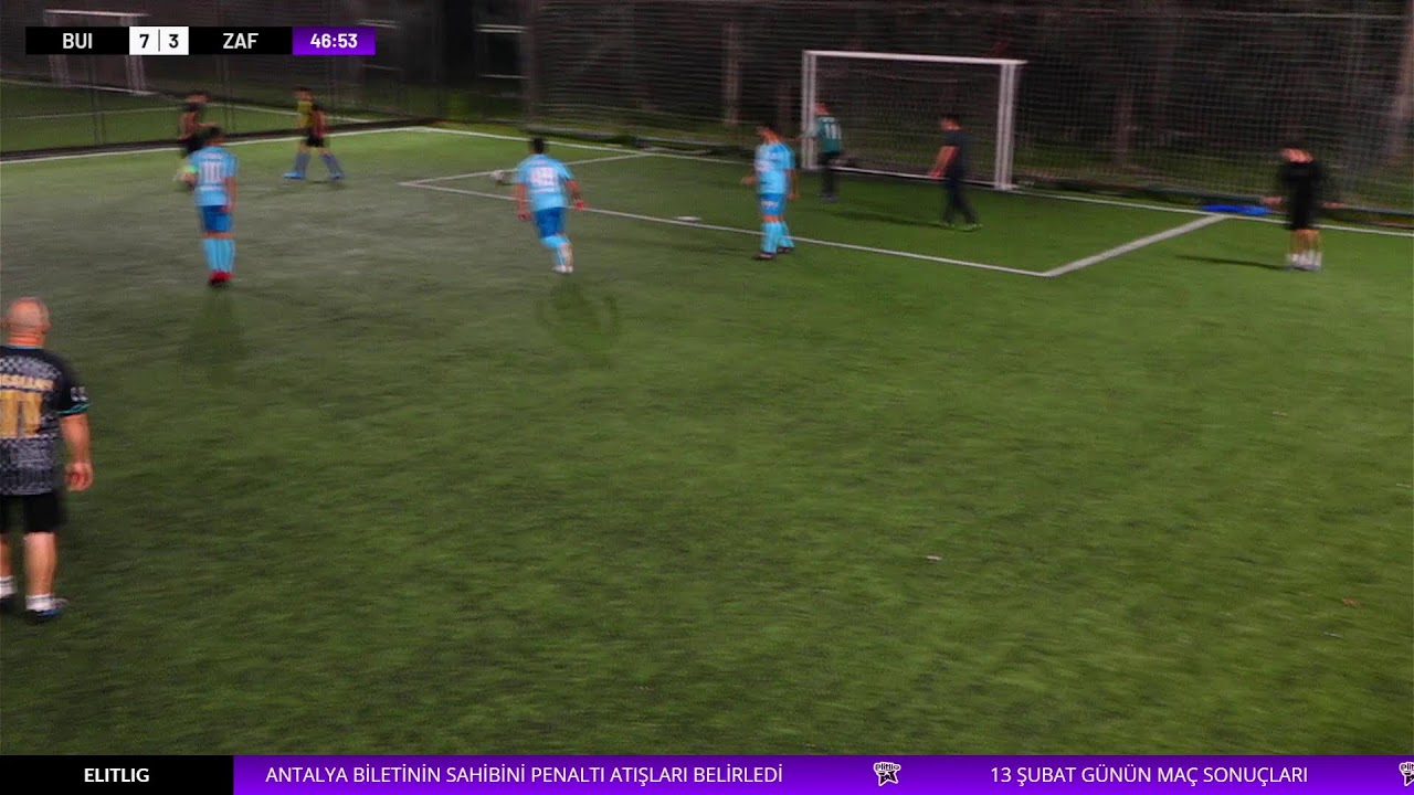 ELİTLİG FREE LİG İZMİR 2. SEZON BUİLDERS FC - ZAFER CİTY