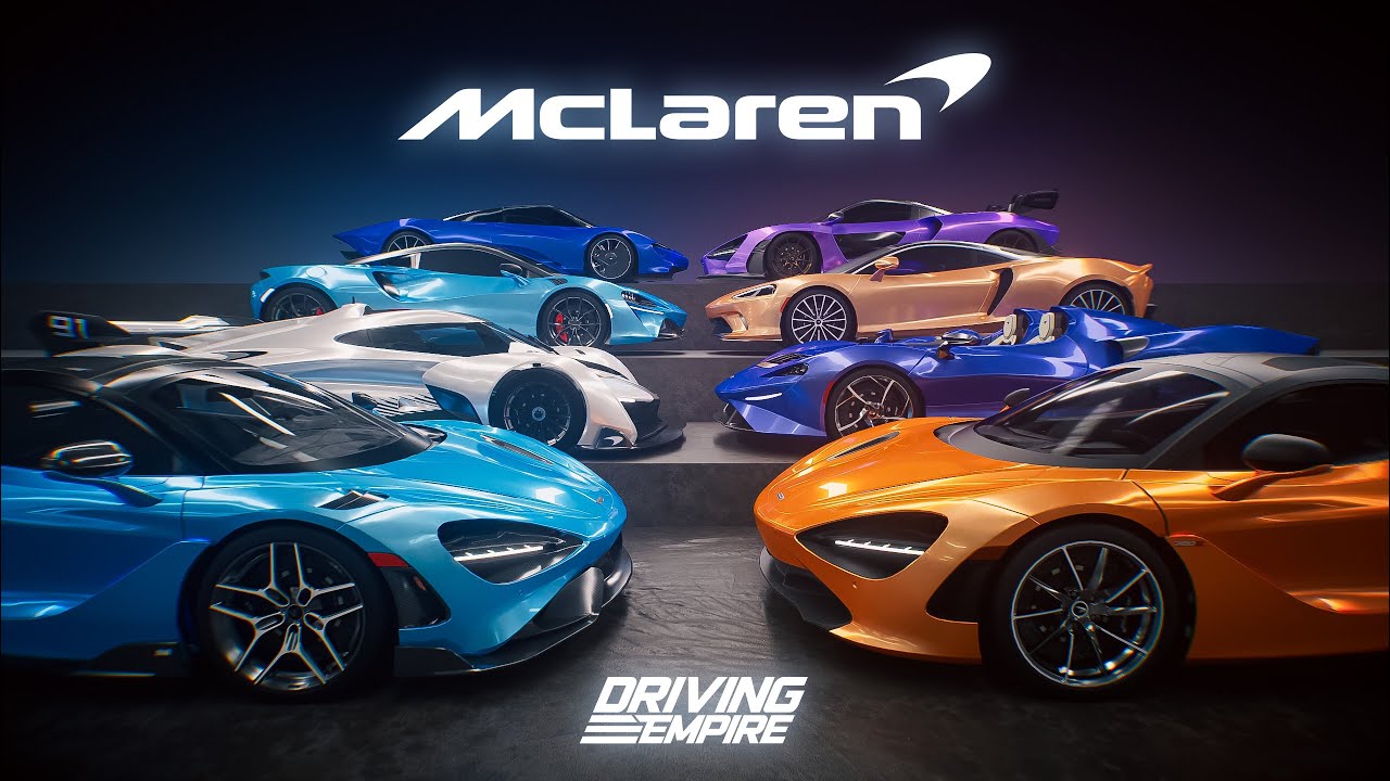 17 McLAREN CARS! Driving Empire Update Trailer!