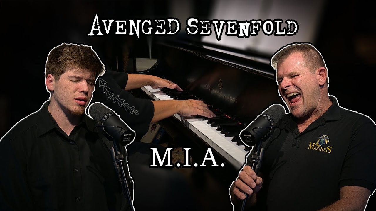 My Marine Dad Plays Avenged Sevenfold with Family - M.I.A. (Acoustic Cover)