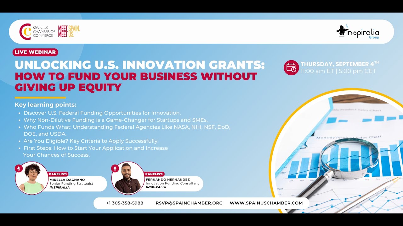 Unlocking U S  Innovation Grants: How to Fund Your Business Without Giving Up Equity