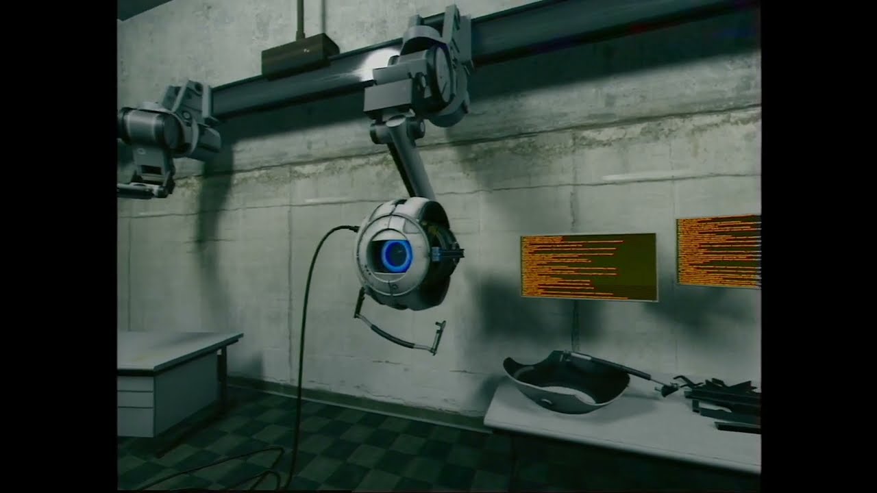 Aperture Science: Personnality cores testing
