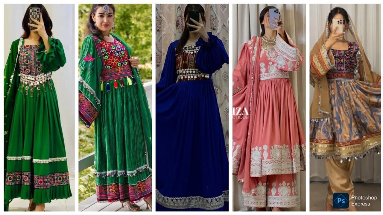 Top new afghan dress design/Trendy afghan mahiley different design