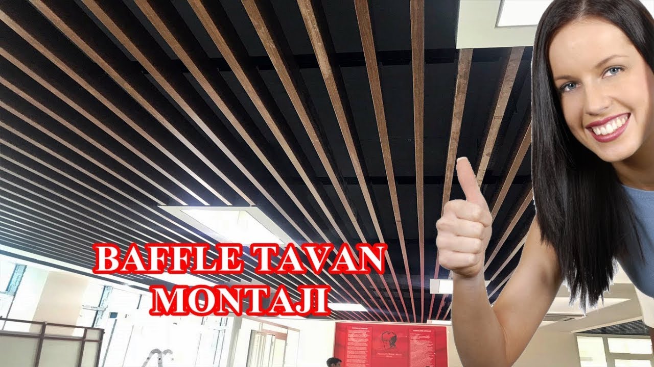 LİNEAR TAVAN TREND DEKORASYON (Baffle Alüminyum Asma Tavan)
