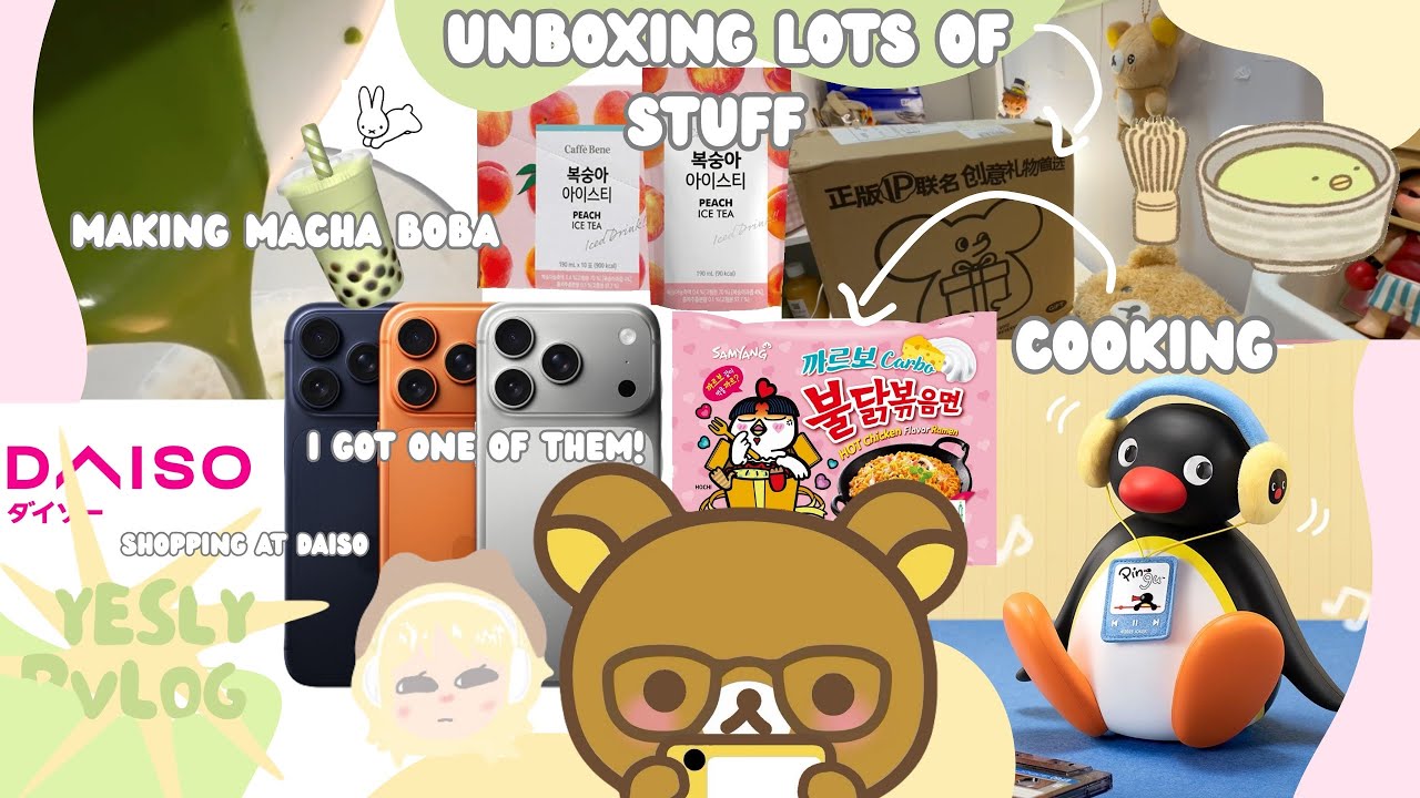 vlog#4🍡SPEND MY DAY OFF WITH ME!|Shopping|Matcha|iPhone 17 Pro Max Review|Bingo|Daiso