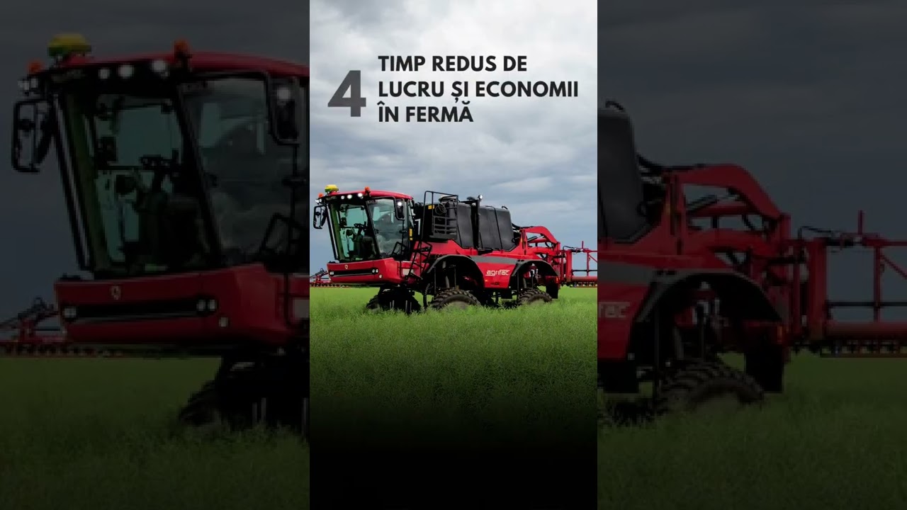 Iată 5 motive pentru care fermierii aleg Agrifac Condor 5!