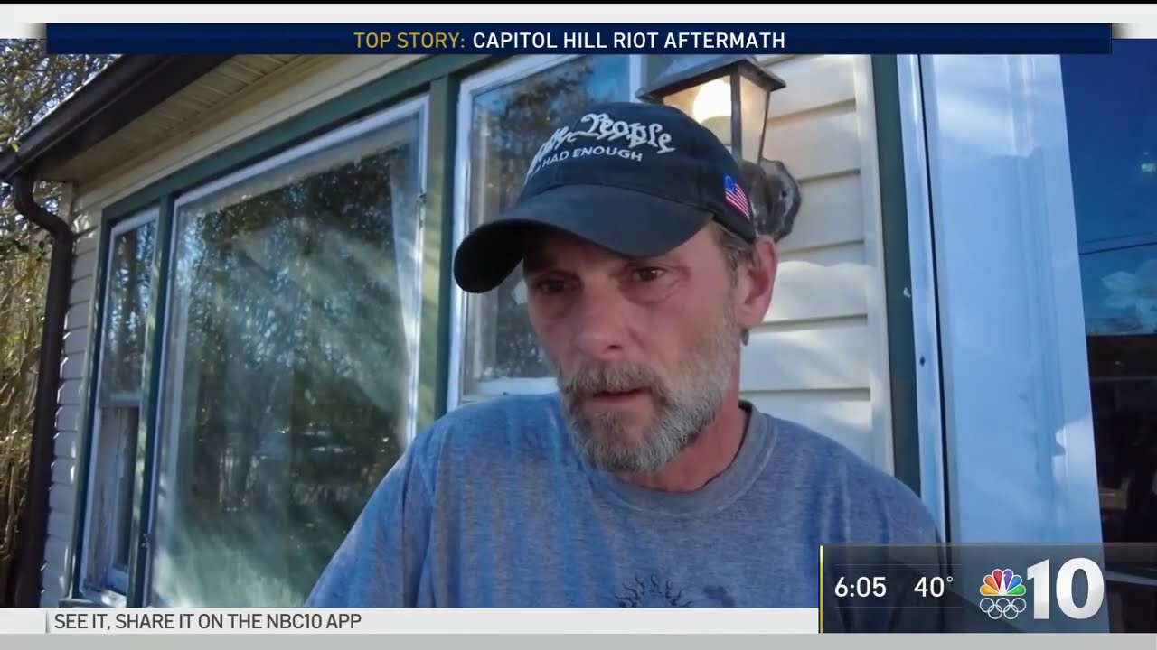 NJ Man Arrested During Capitol Chaos Condemns Riot, But Doesn't Blame Trump | NBC10 Philadelphia