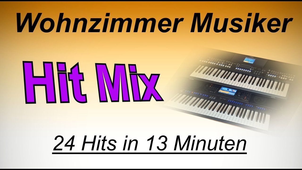 Hitmix durch meine Lieder - 24 Hits in 13 Minuten - Wohnzimmer Musiker