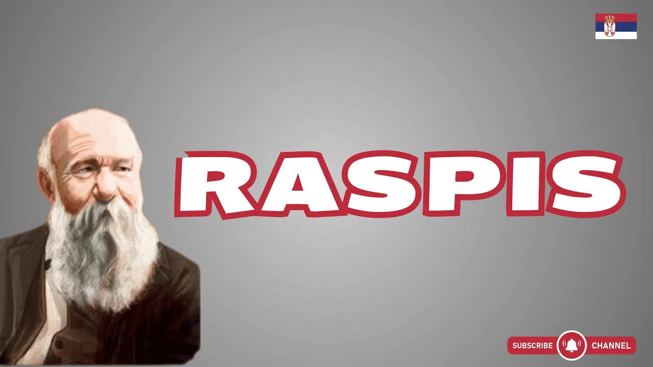 RASPIS - Milovan Glišić