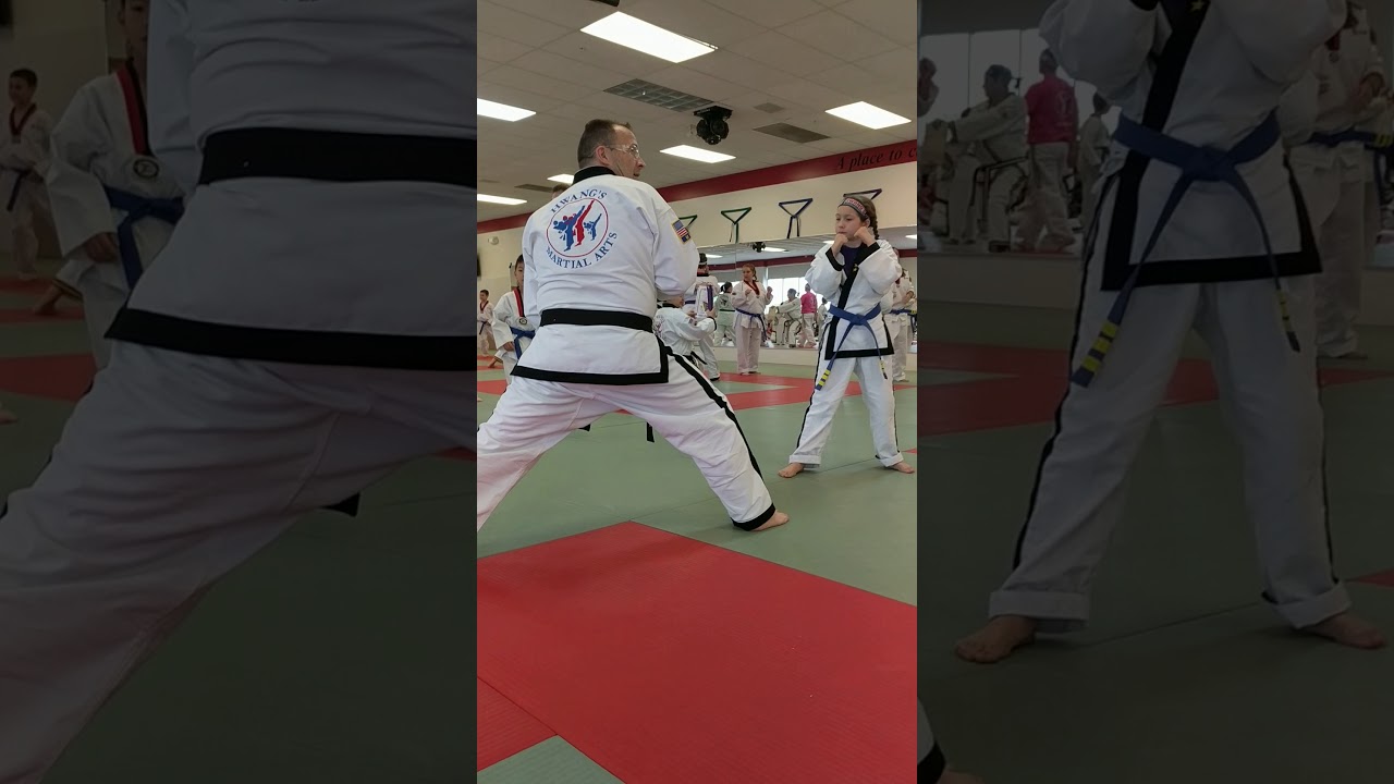 Skipping sidekick break purple belt test