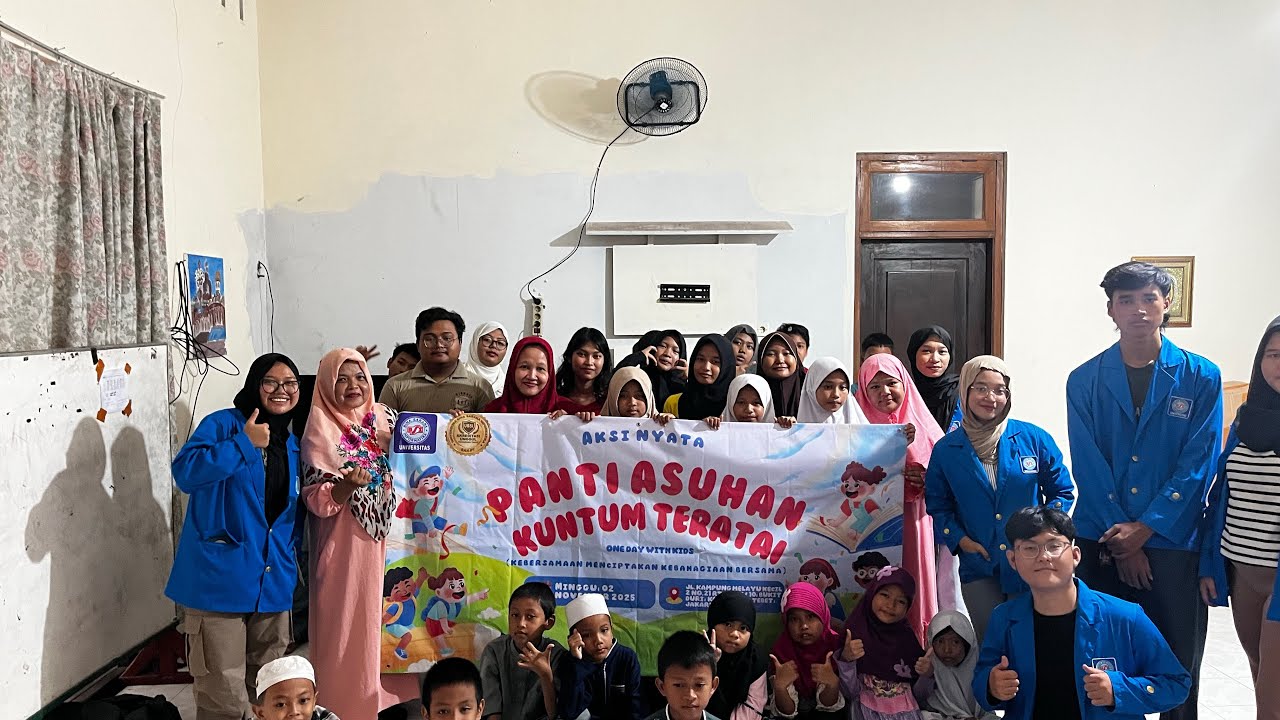 Pengabdian Masyarakat : Edukasi Bahaya Perundungan (Bullying) di panti asuhan teratai kampung melayu