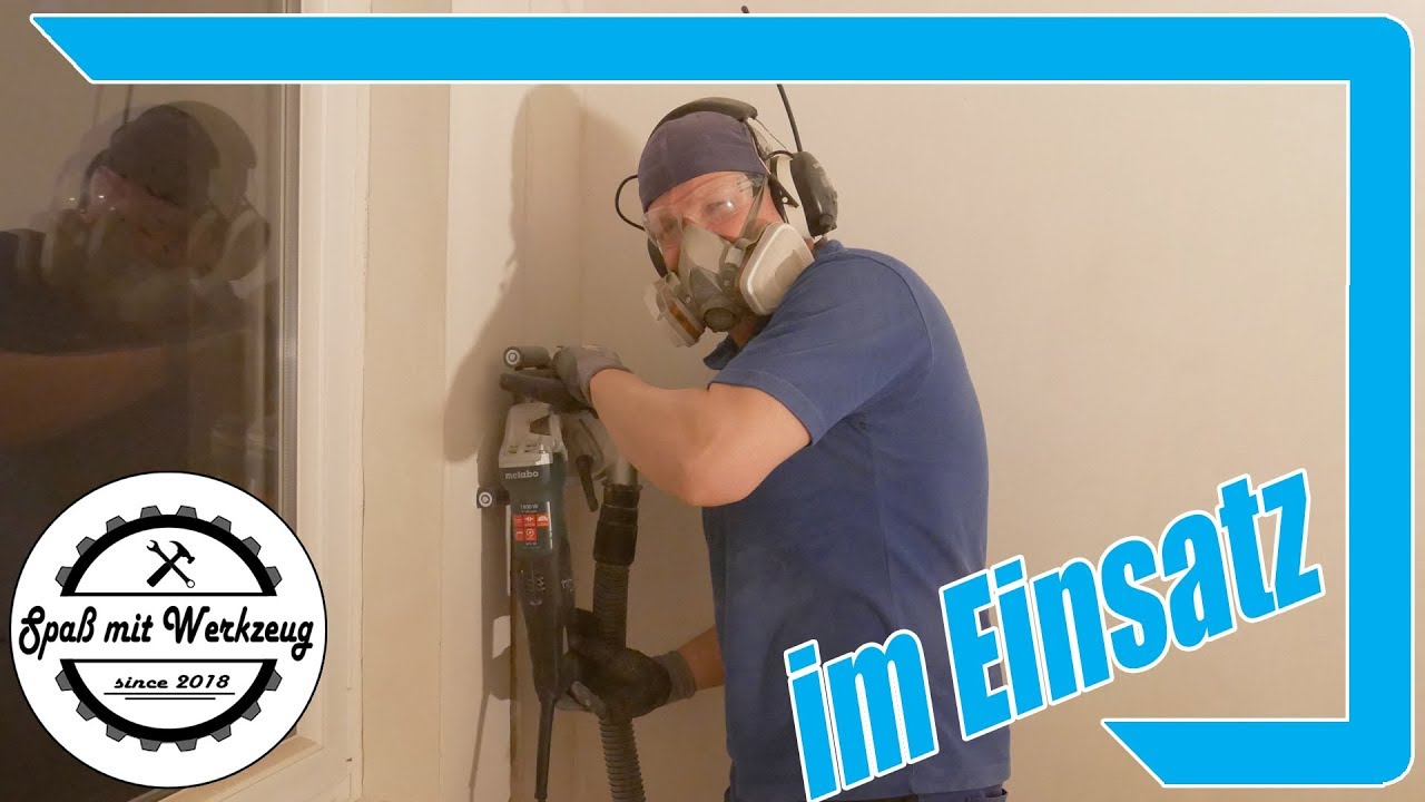 Arbeitszimmer: Wände schlitzen und Steckdosen bohren 🛠 Metabo MFE40 und Spit SDM1700 im Einsatz