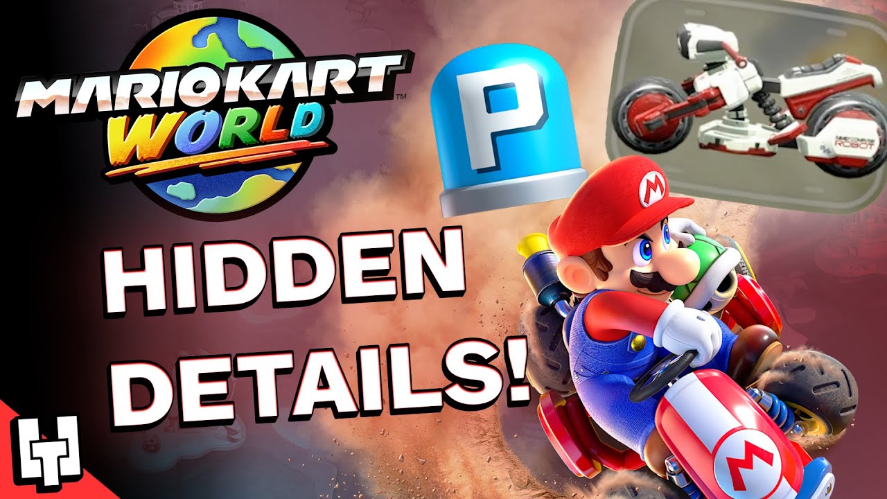 The (Not so Many) Secrets I found in the Mario Kart World Direct & Thoughts!