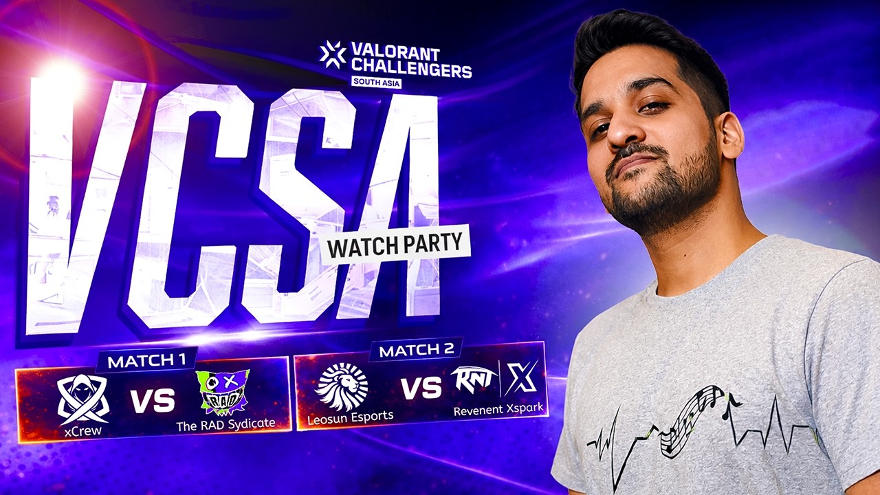 [WatchParty] 🔥 INSANE Matches Today! | VCSA 2026 Day 05