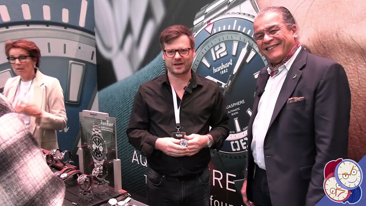 Talking about the latest Hanhart watches at Watchtime Dusseldorf 2025
