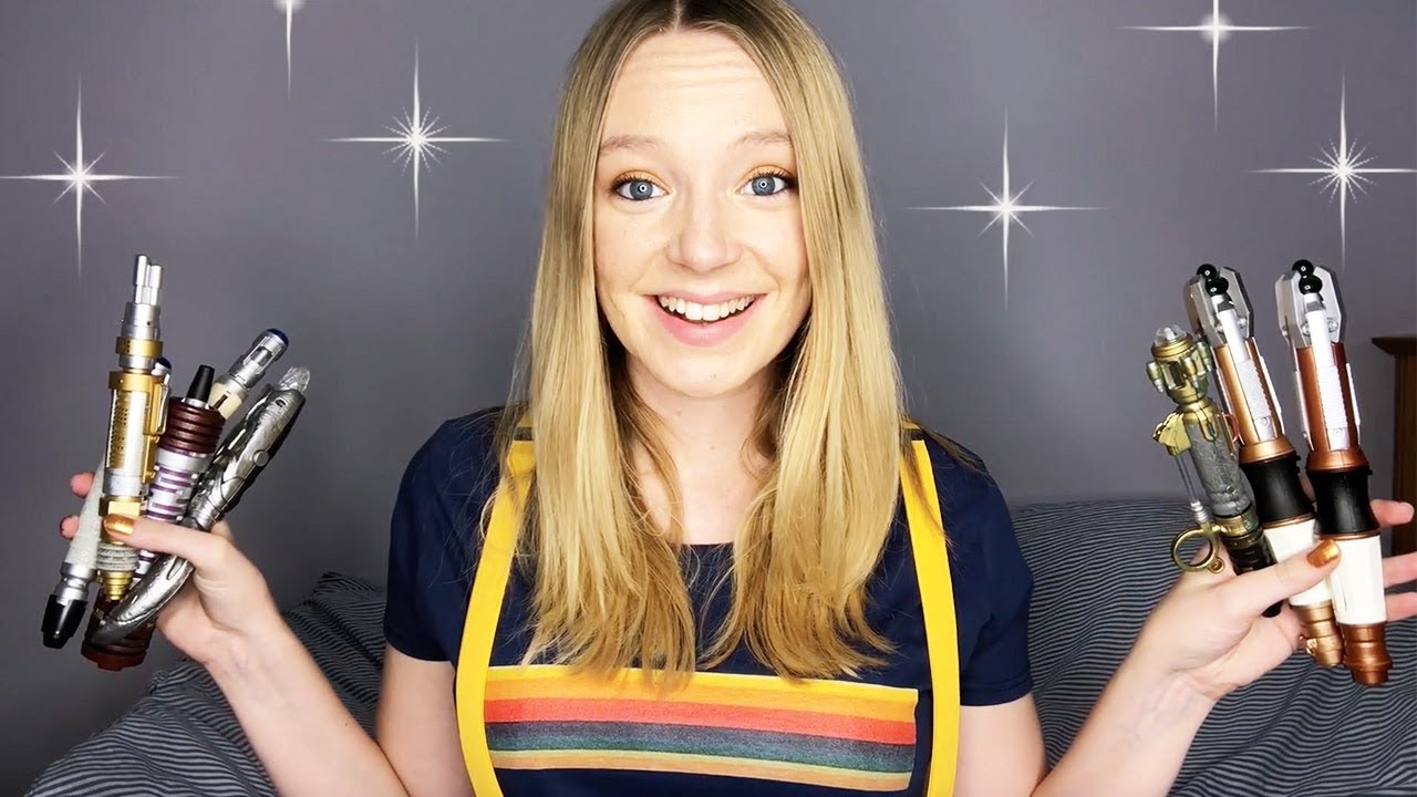 ASMR Doctor Who Sonic Screwdriver Collection (Whispered)