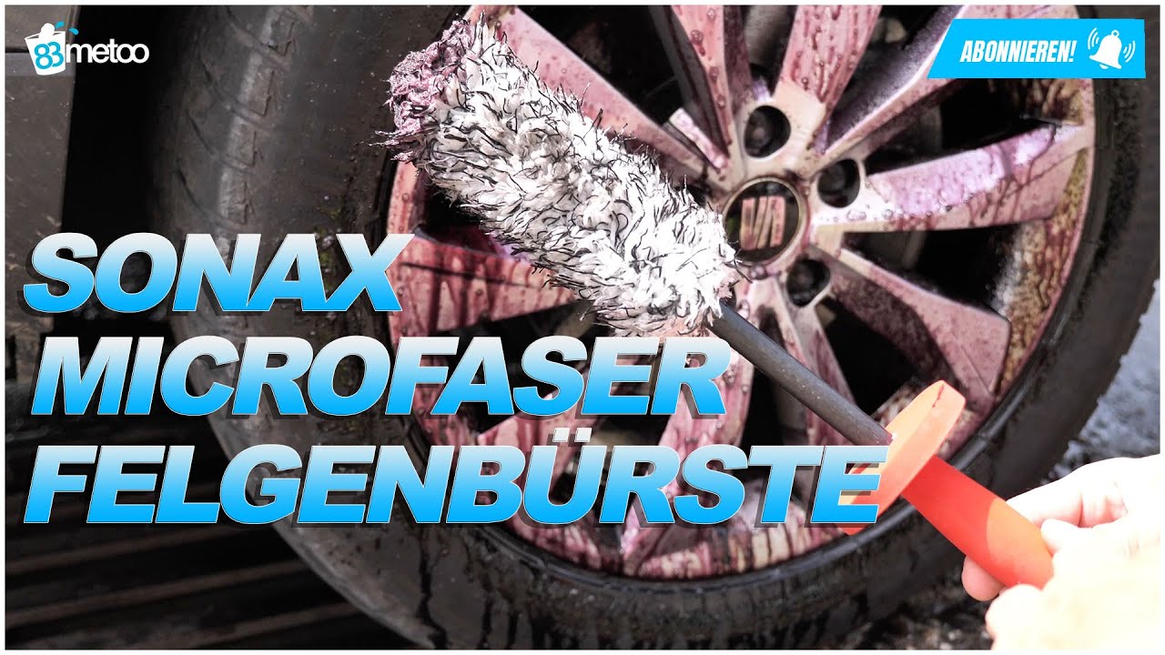 Sonax Microfaser Felgenbürste im Test mit Sonax Felgenbeast