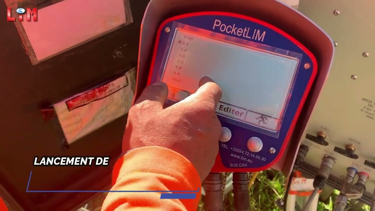 Essai Pressiométrique avec le PressioLIM Automatique (Français)