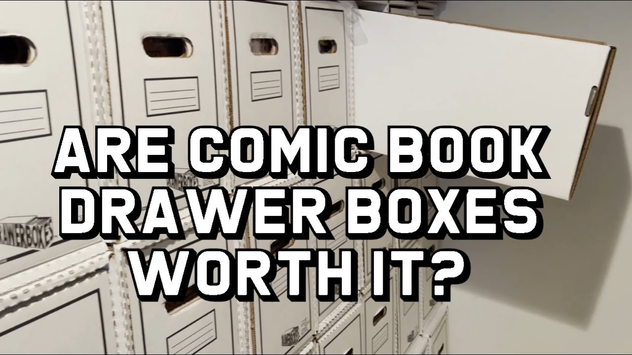 Are Comic Book Drawer Boxes Worth It?