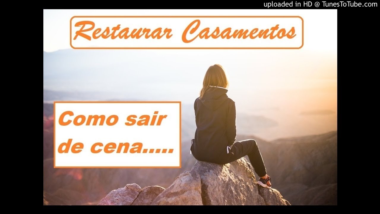 Como sair de cena - Restaurar Casamentos