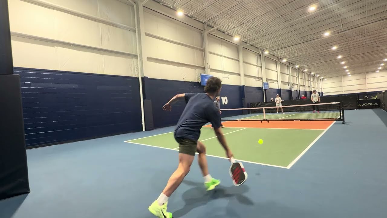 4.5 Pickleball Doubles. Unforced Errors and Great Plays by Opponents. Dan/Matt vs Gabe/Jeremy 2.