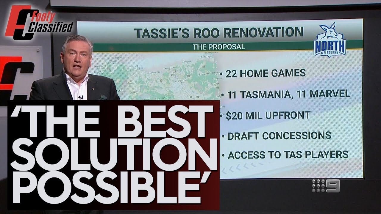 Eddie McGuire's BIG plan for a Tassie team - Footy Classified | Footy on Nine