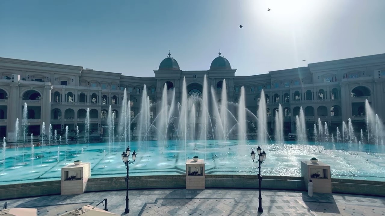 Place Vendome Mall (Doha, QATAR) Fountain Game of the Thrones theme (GOT) 2023