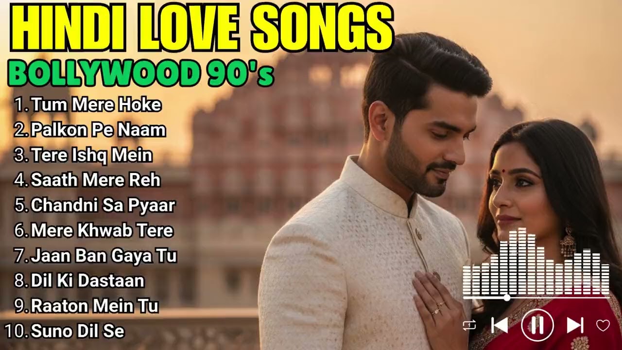 Top 10 90s Romantic Love Songs | Evergreen & Nostalgic Bollywood Favorites