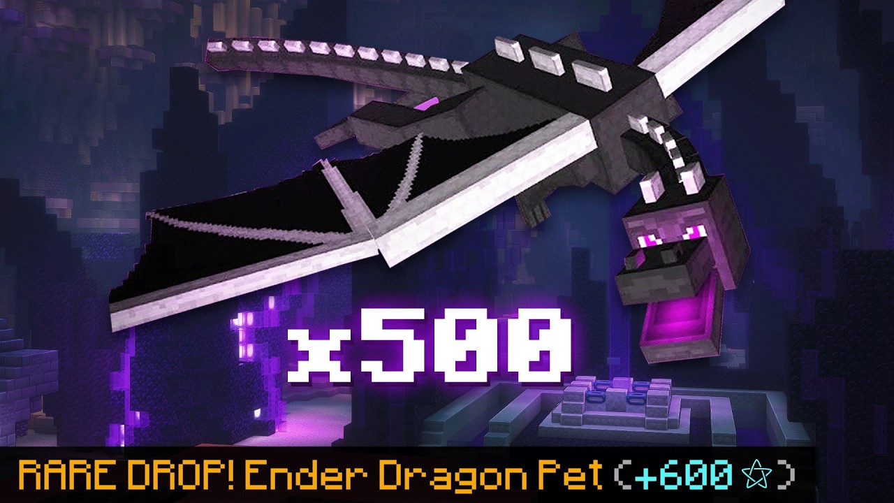 I Spent 2,500,000,000 Coins On Dragons... Here's The Loot | Hypixel Skyblock