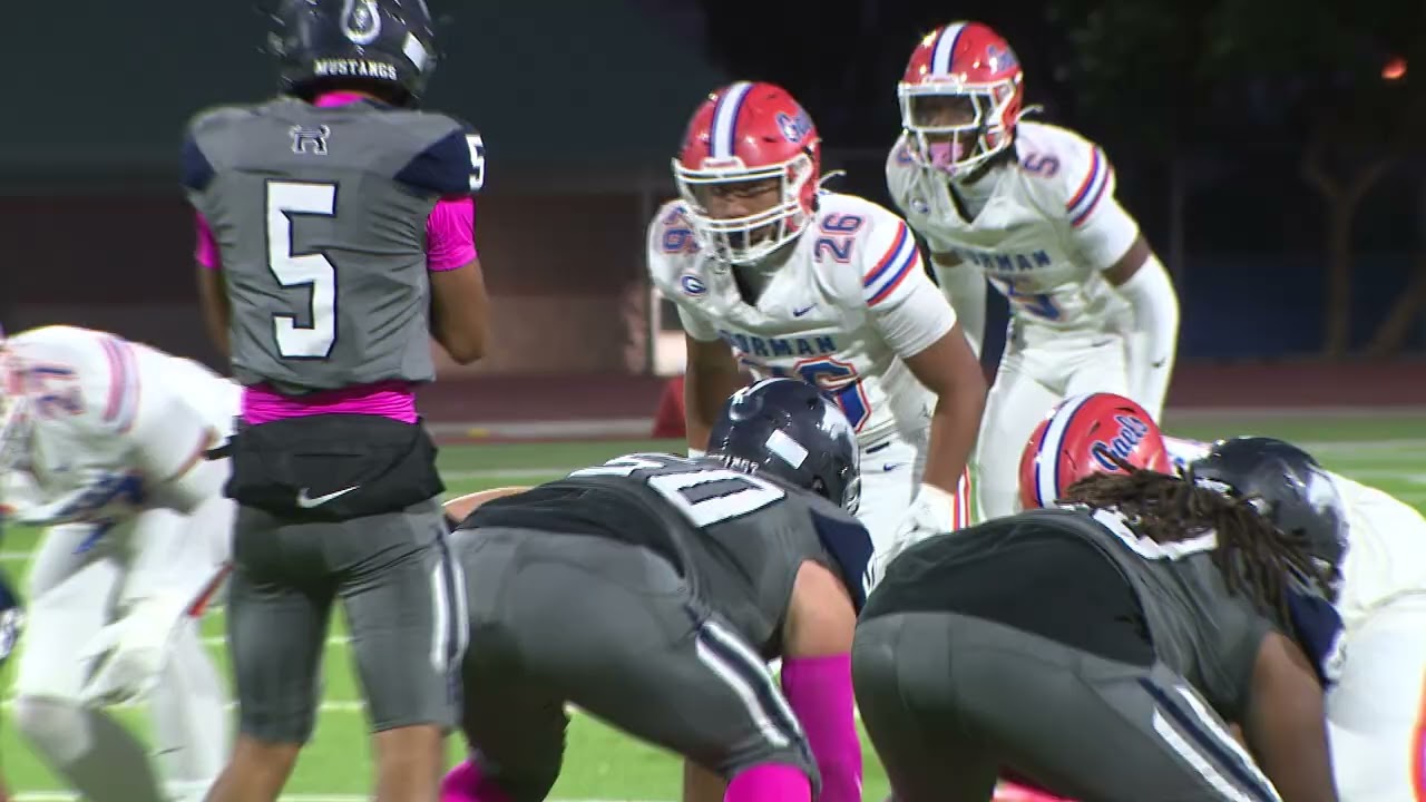 BISHOP GORMAN GAELS VS SHADOW RIDGE MUSTANGS 2025 FOOTBALL 1ST HALF