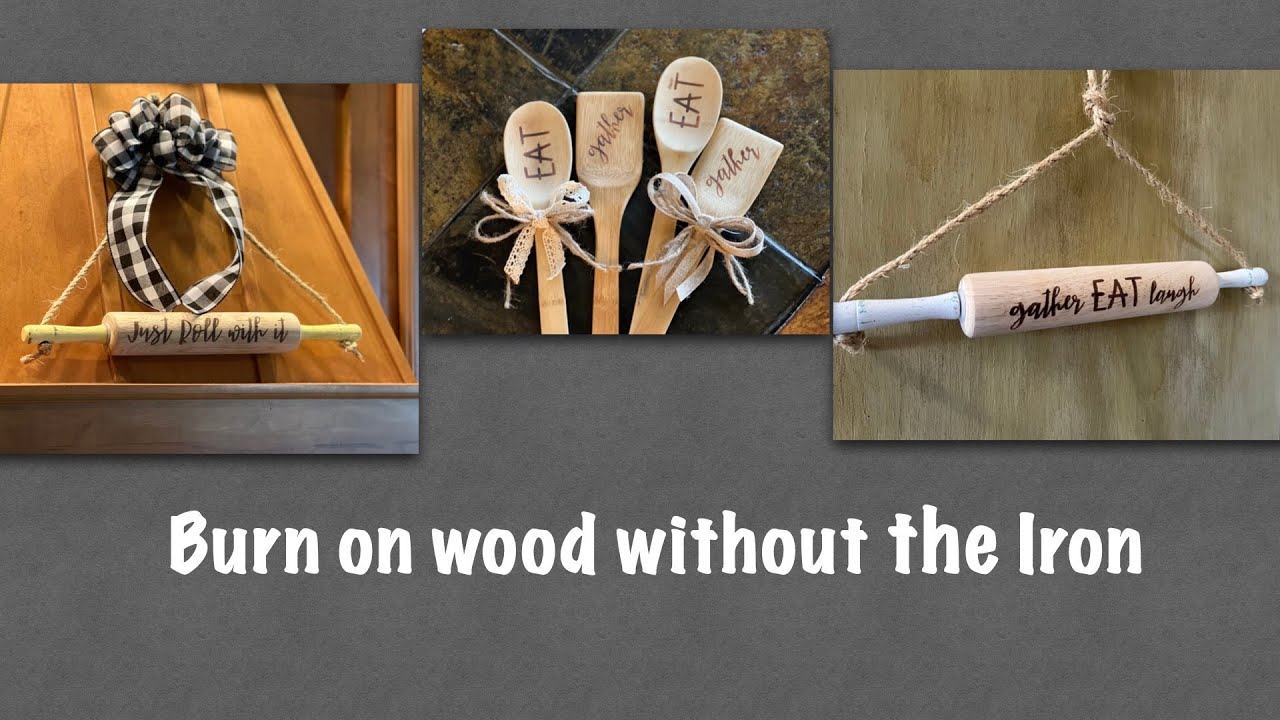 Burning without a Iron/Upcycle project