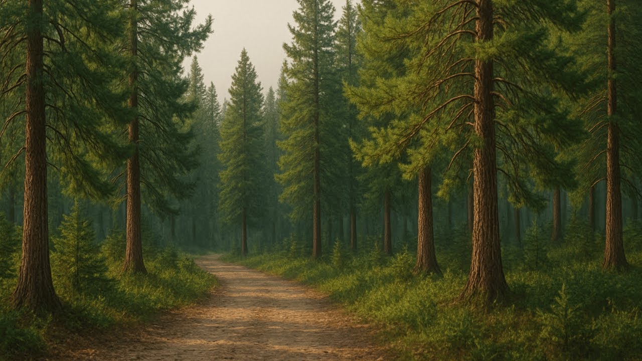 Walking in the Woods 🌲🎶 Indie Folk Ambiance for Peaceful Wandering
