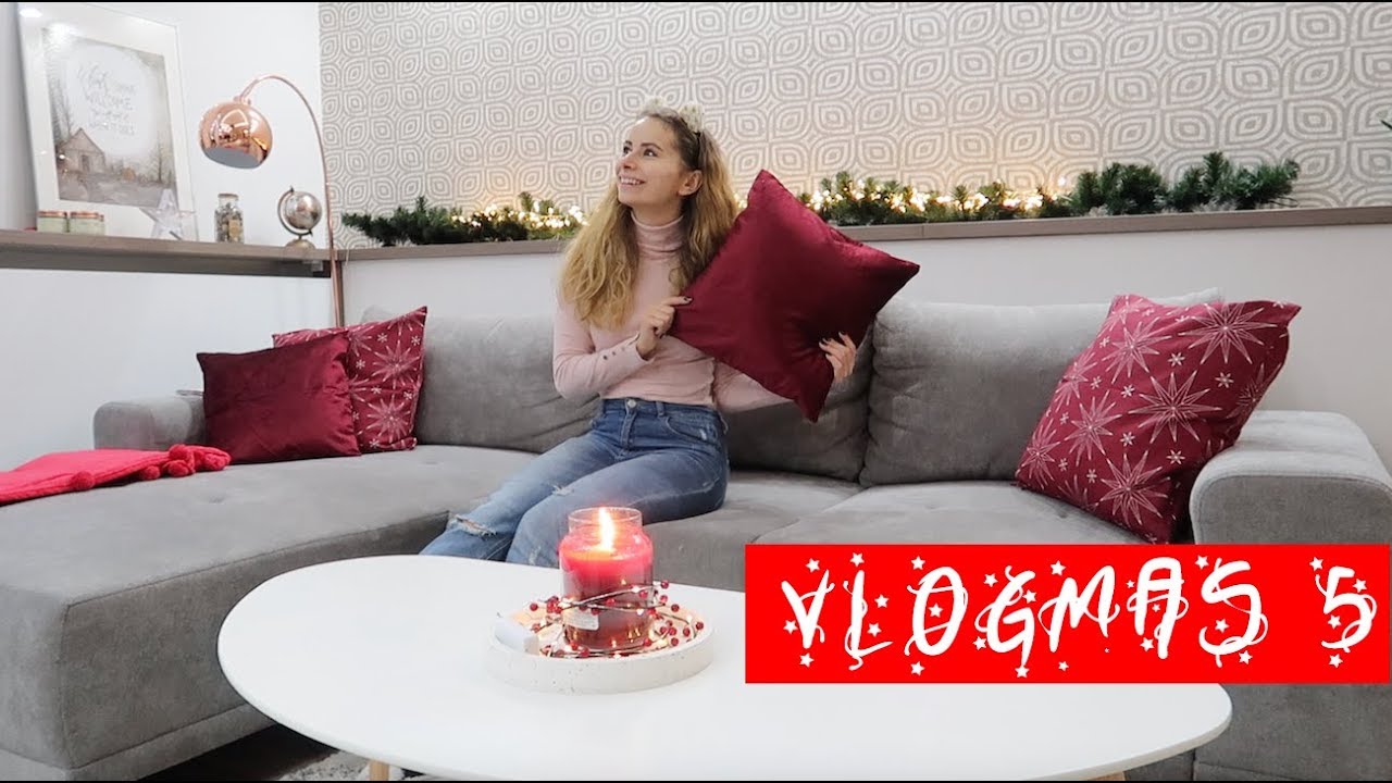 Kész a karácsonyi dekor! - VLOGMAS #5 | Viszkok Fruzsi