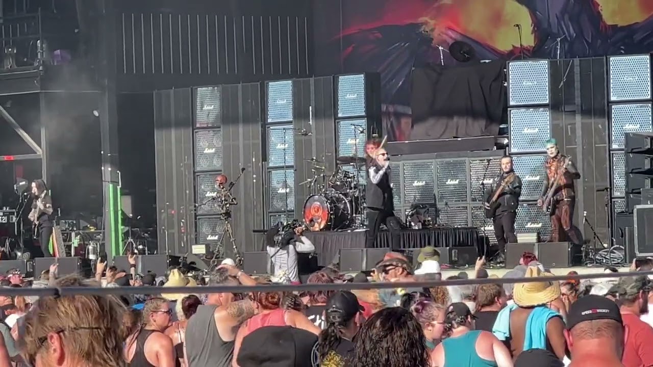 Motionless In White Live Rocklahoma 2022