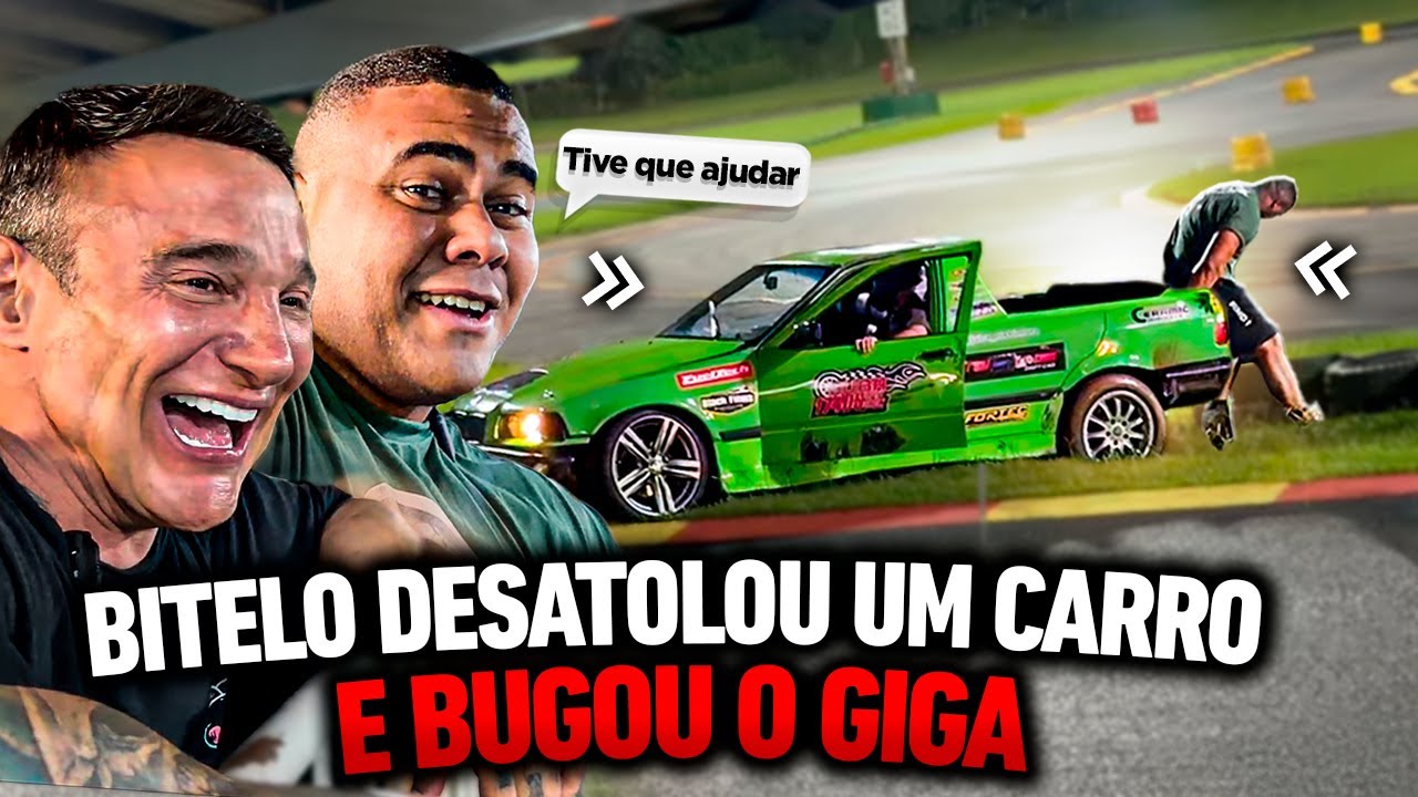 BITELO GUINCHO HUMANO DESATOLA CARRO NA PISTA COM GIGA