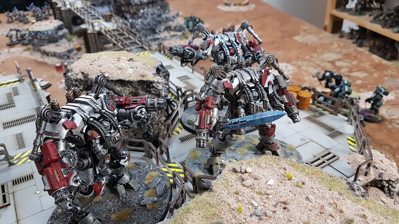 Deathwing vs Grey Knights, Warhammer 40k battle report