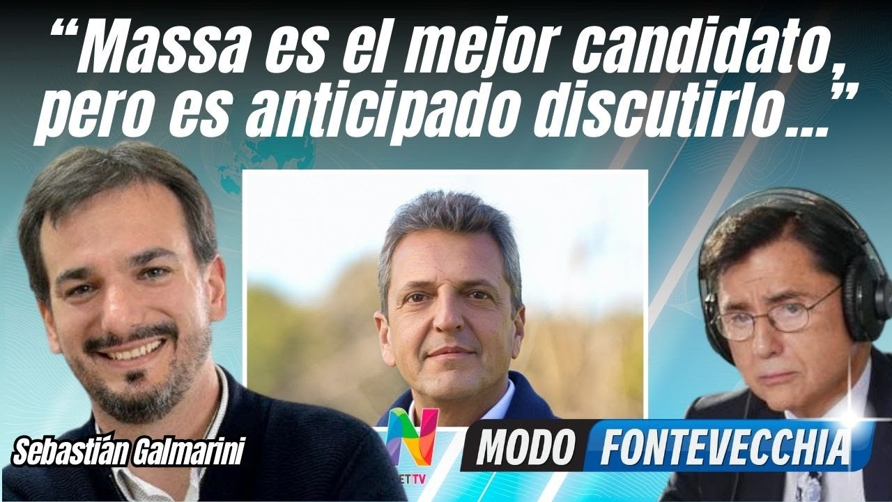 Sebastián Galmarini:“Kicillof no es el candidato natural, Massa es mejor