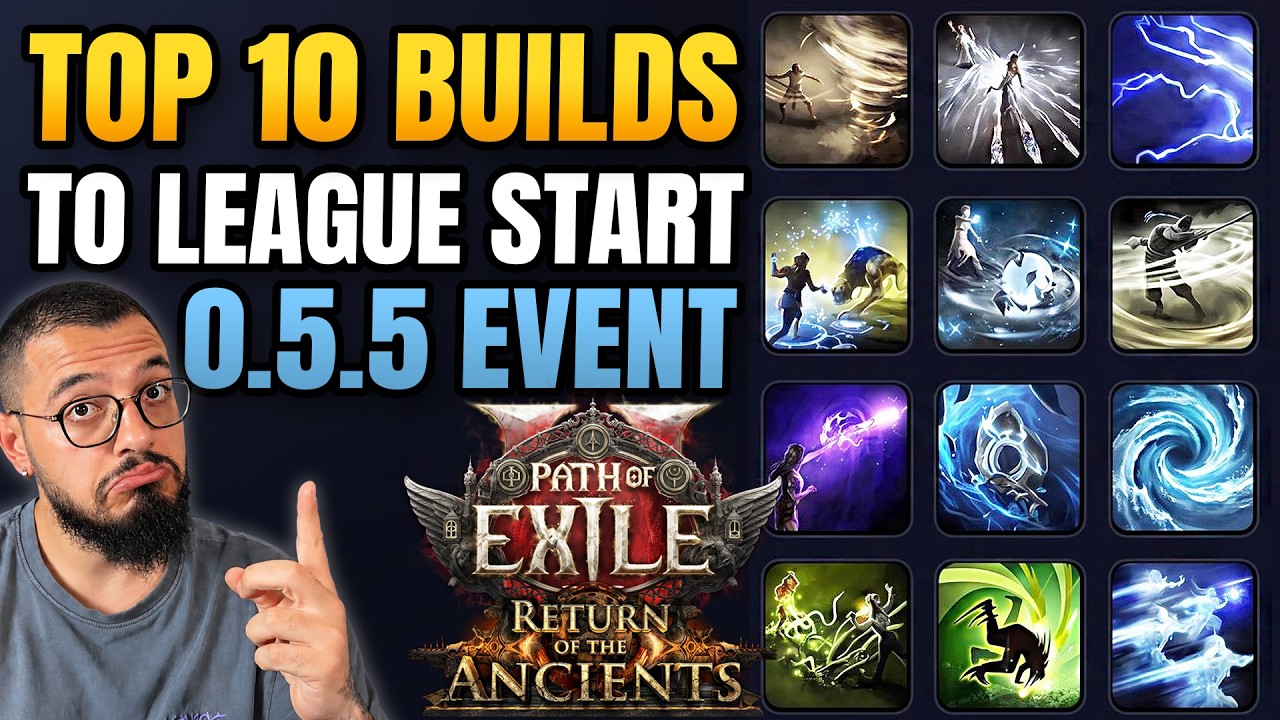 Top 10 Builds to Play in the new PoE 2 0.5.5 Event