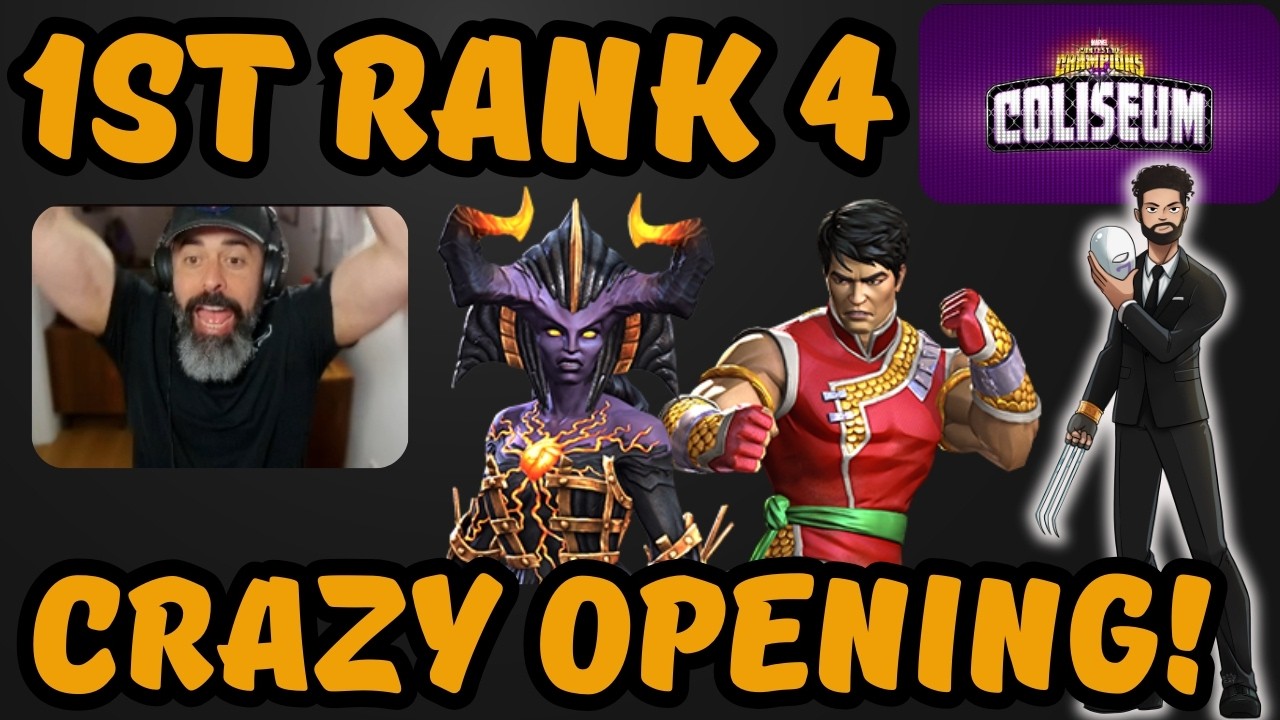 F2P Vega Prime: 1st Rank 4, Coliseum Rewards Opening, Valient Achieved - Massive Opening - MCoC