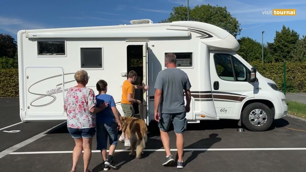 Tournai en motorhome & camping-car