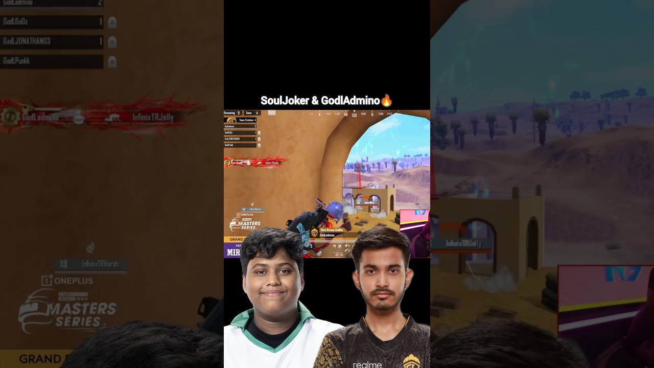 OG Rivalry on Peak S8UL vs Godlike🔥#bgms2025 #admino #joker