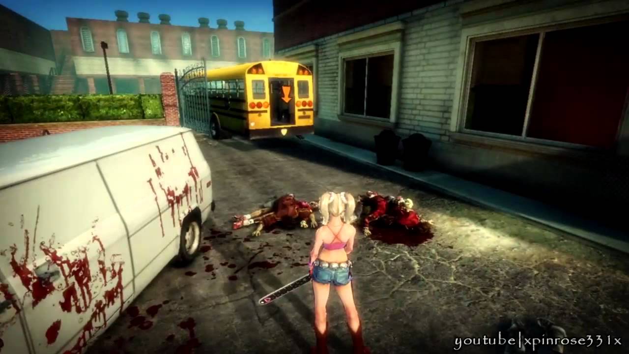 Lollipop Chainsaw (HD): Walkthrough ・ Pt. 1 ・ Prologue - San Romero High School is the BEST!