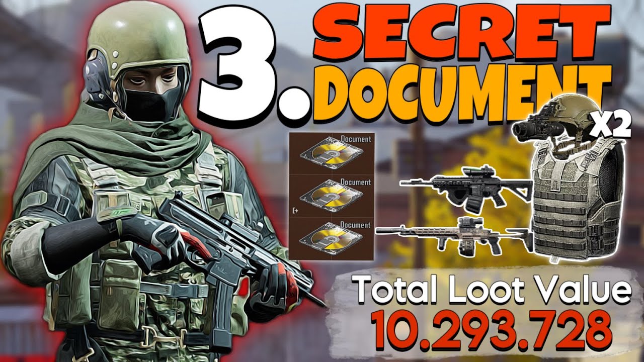 3. I Found My Secret Document❗Where Does a Secret Document Come From? 🔥Arena Breakout