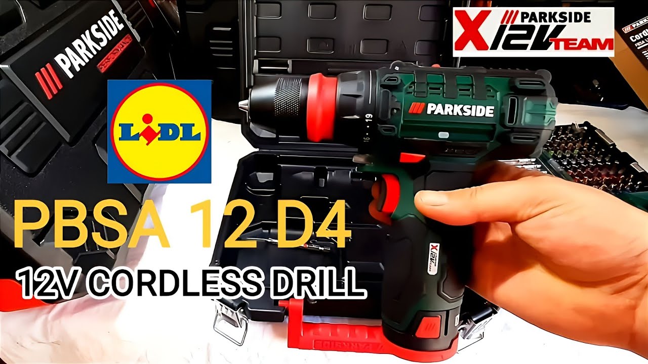 АККУМУЛЯТОРНАЯ ОТВЕРТКА PARKSIDE PBSA 12 D4