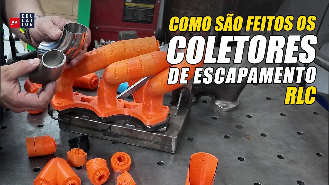 Como São Feitos os Coletores de Escapamento – RLC