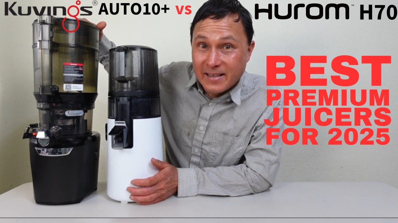 Kuvings Auto 10 Plus vs Hurom H70 Easy Clean Juicer Comparison Review