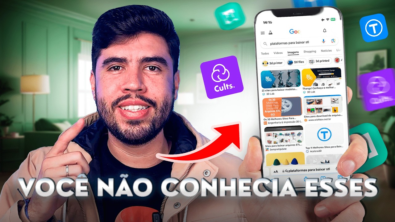 5 sites para baixar arquivos STL para impressão 3d