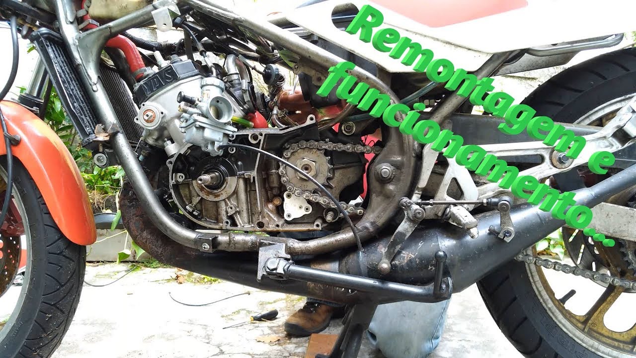 Remontagem RD 350 (Time Lapse)
