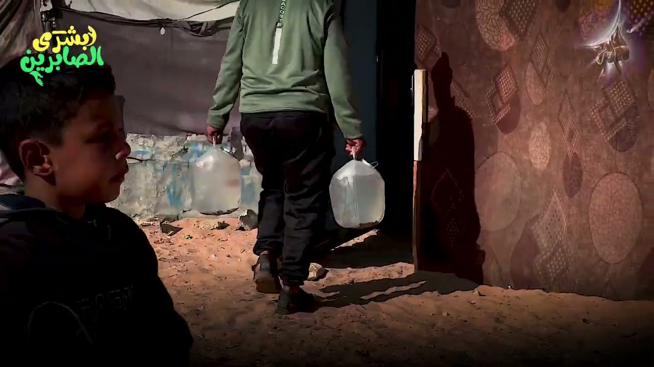🔴البركة في اليوم 385 تنفذ سقيا المياه بتبرع كريم من عودة عمراوي من باريس بمواصي خان يونس.
